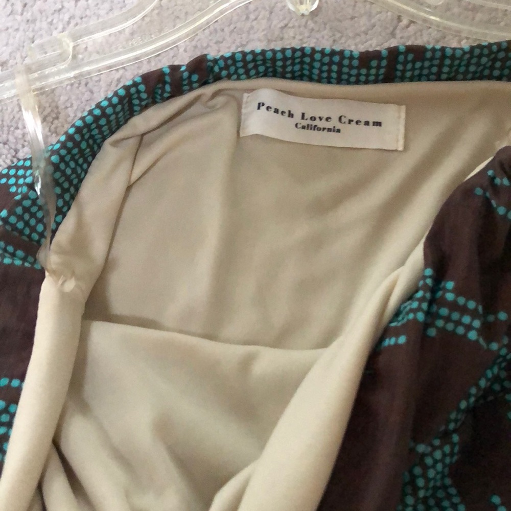 EUC wise legged strapless pantsuit - Picture 3 of 4